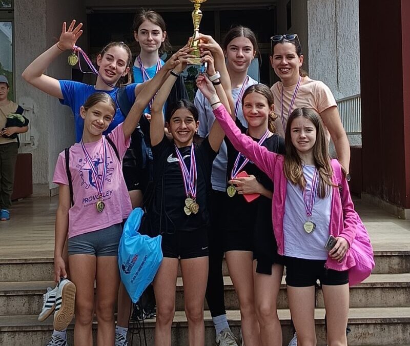 Županijske prvakinje – sjajan uspjeh na natjecanju iz atletike