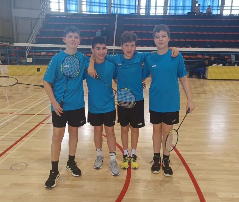 Nastup učenika OŠ Kostrena na županijskom natjecanju iz badmintona